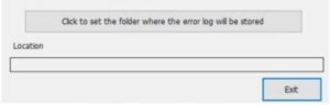 Speicherort für Logfiles wählen