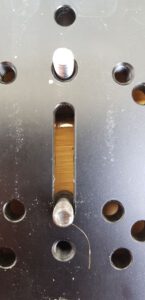 Schraubenposition von oben