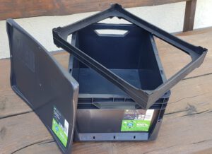 Stromversorgung für die Astrofotografie - Die Eurobox mit Rahmen und Deckel
