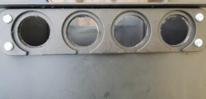 Panel fertig gebohrt