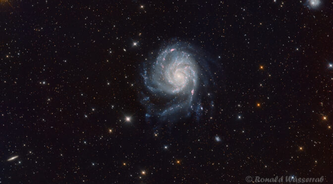 Galaxien-Saison: Messier 101 Feuerrad-Galaxie