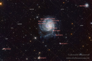 Galaxien-Saison: Messier 101 Feuerrad-Galaxie