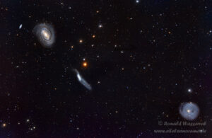 Galaxien-Saison: NGC4725 mit LoTr5