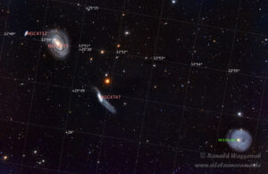 Galaxien-Saison: NGC4725 mit LoTr5