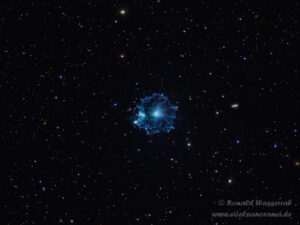 Galaxien-Saison: NGC 6543 Katzenaugen-Nebel