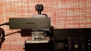 EAF an DSLR-Objektiven - Klemmen des zusätzlichen USB-Hubs