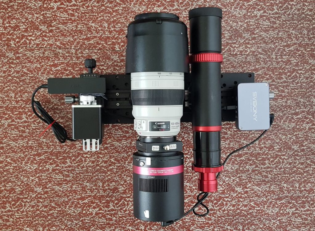 EAF an DSLR-Objektiv - Die komplette Konstruktion