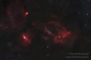 Sh2-157 - Hummerscherennebel als "normale" (filterlose) RGB-Aufnahme