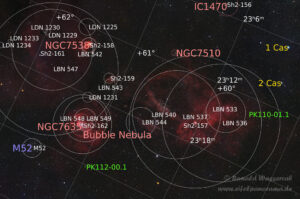 Sh2-157 - Hummerscherennebel als "normale" (filterlose) RGB-Aufnahme