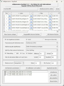 EasyStack 1.2 nach Erzeugung der Mosaik-Kacheln