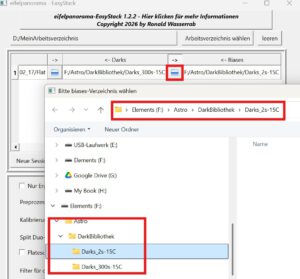 Darks und Biases wählen