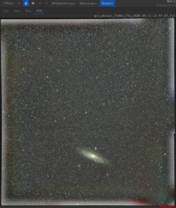 EasyStack - Artefakte durch die unregelmäßigen schwarzen Ränder nach der GraXpert-Glättung