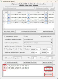 Kurzanleitung für EasyStack - Kacheln wählen und zusammensetzen (Mosaik bilden)