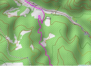 Wandern überm Himmelreich - Karte 3: Aufstieg Richtung Höfener Hütte