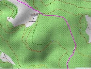 Wandern überm Himmelreich - Karte 5: Hinterwaldkopf Richtung Rinken