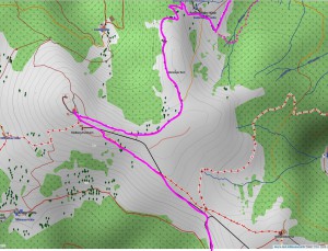 Wandern überm Himmelreich - Karte 8: Baldenweger Hütte und Feldberggipfel